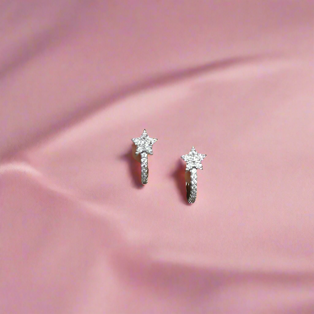 Mini Star Earrings