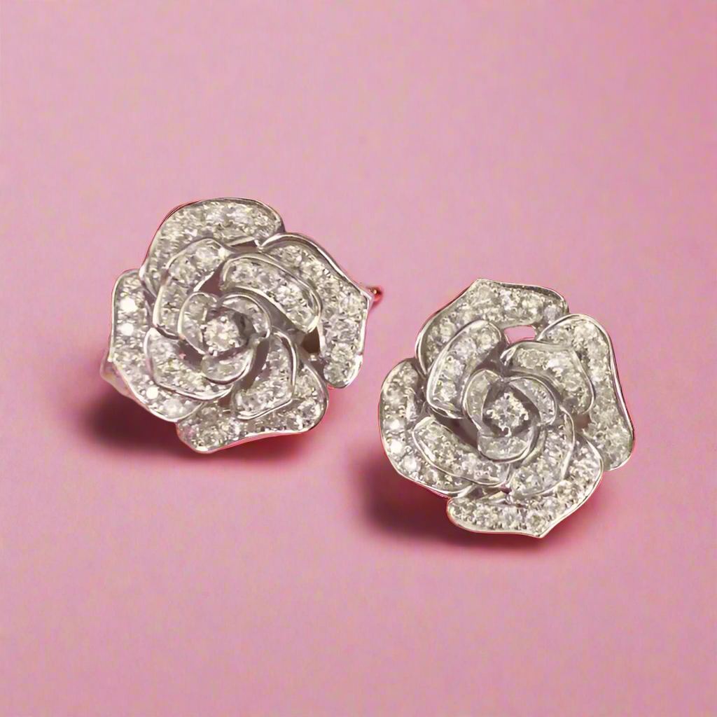 Rose Earrings