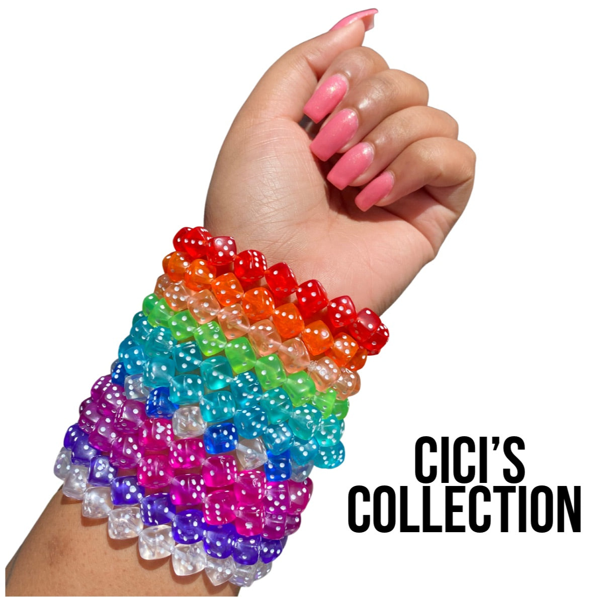 Dice Game Beaded Bracelet