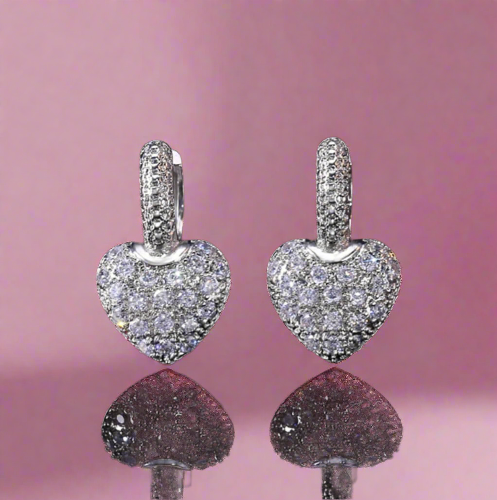 Chic Heart Earrings