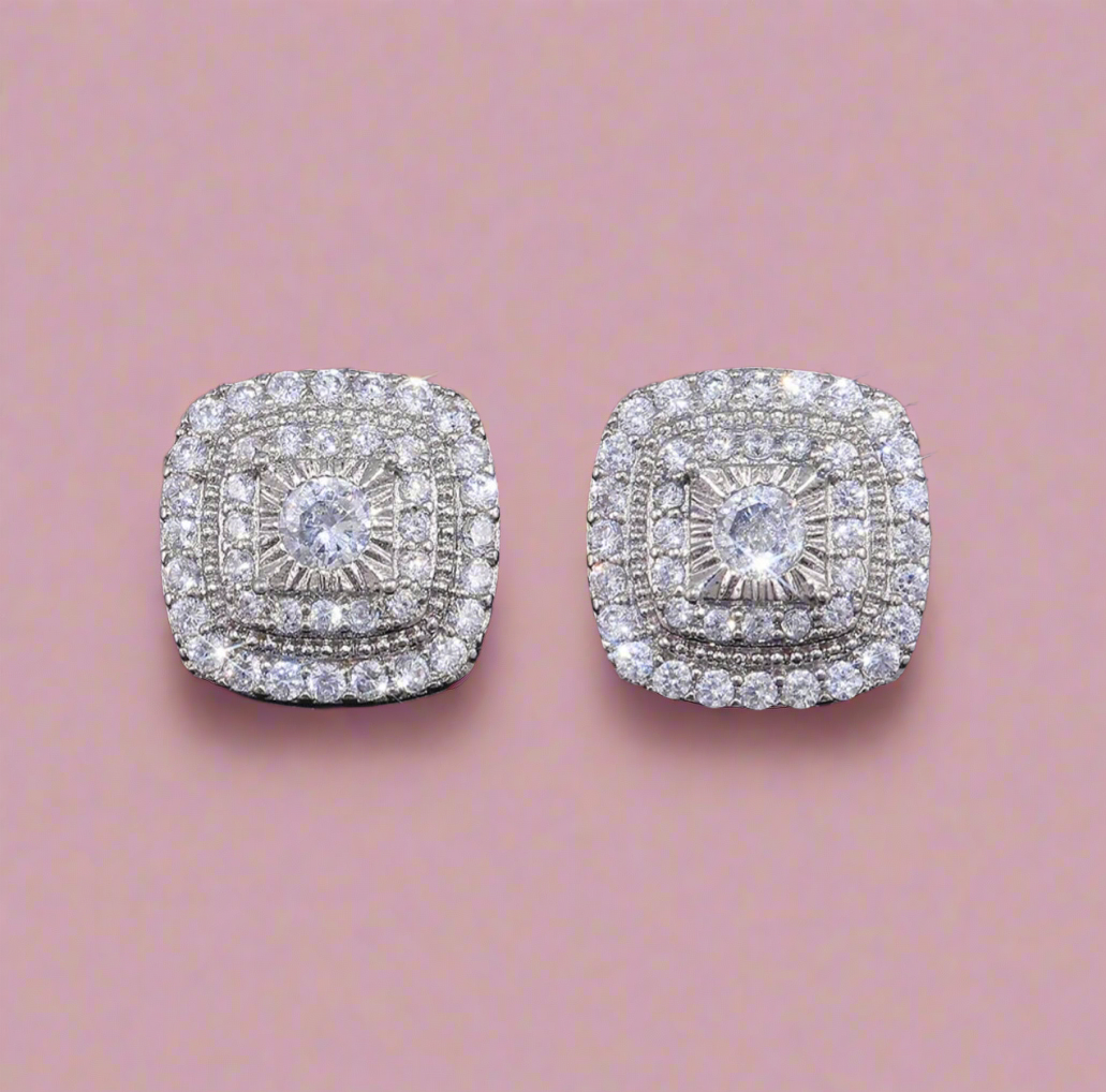 Monroe Square Earrings