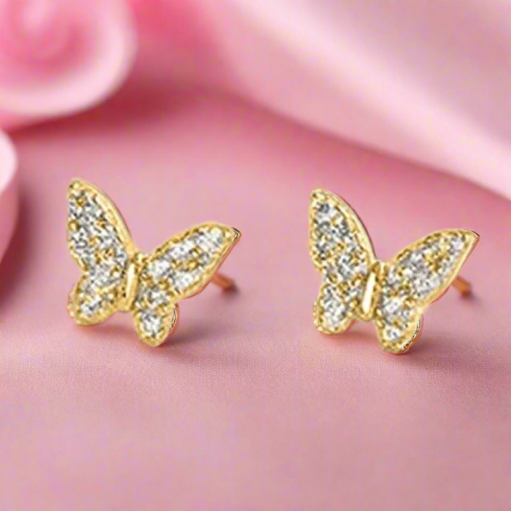 Mini Butterfly Earrings