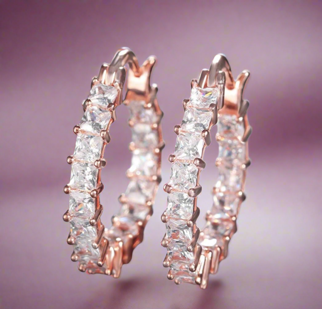 Dana Rose Hoop Earrings