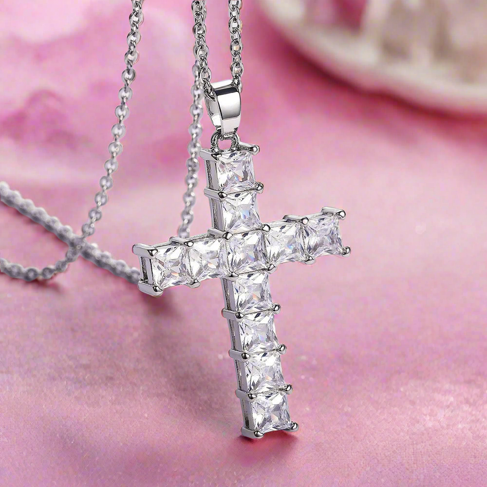 Silver Cross Necklace