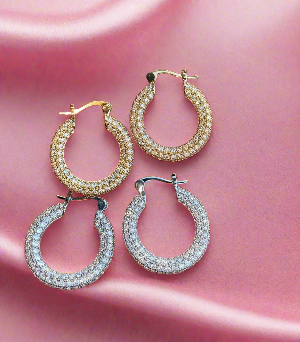 Bubble Cubic Earrings