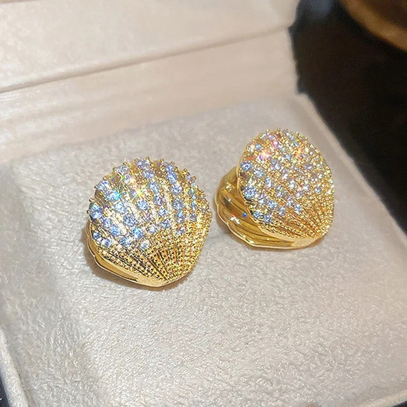 Mermaid Seashell Earrings