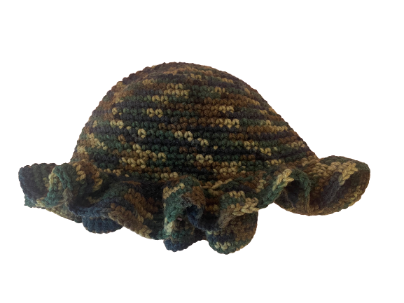 Camo Bucket Hat & Bralette