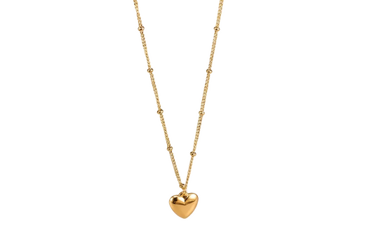 Beaded Heart Necklace
