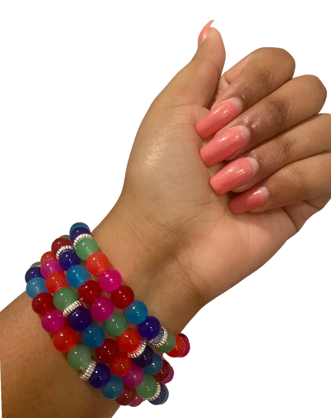 Fruit Punch Beaded Bracelet (1pc)