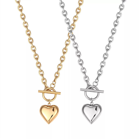 Chained Heart Necklace