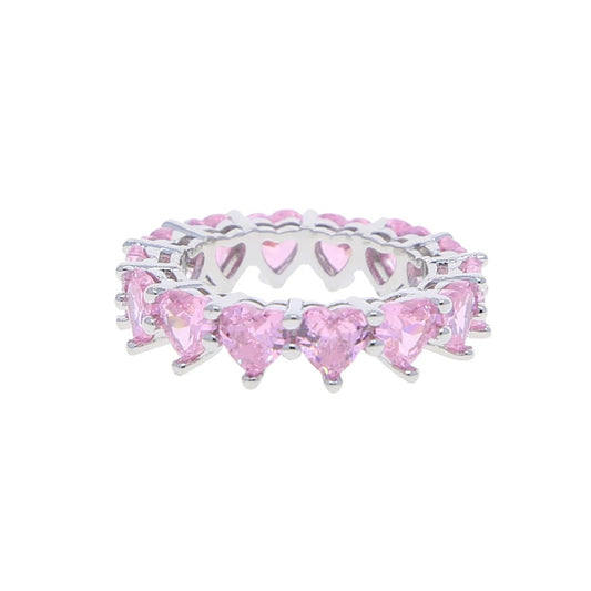 Pink Princess  Heart Ring