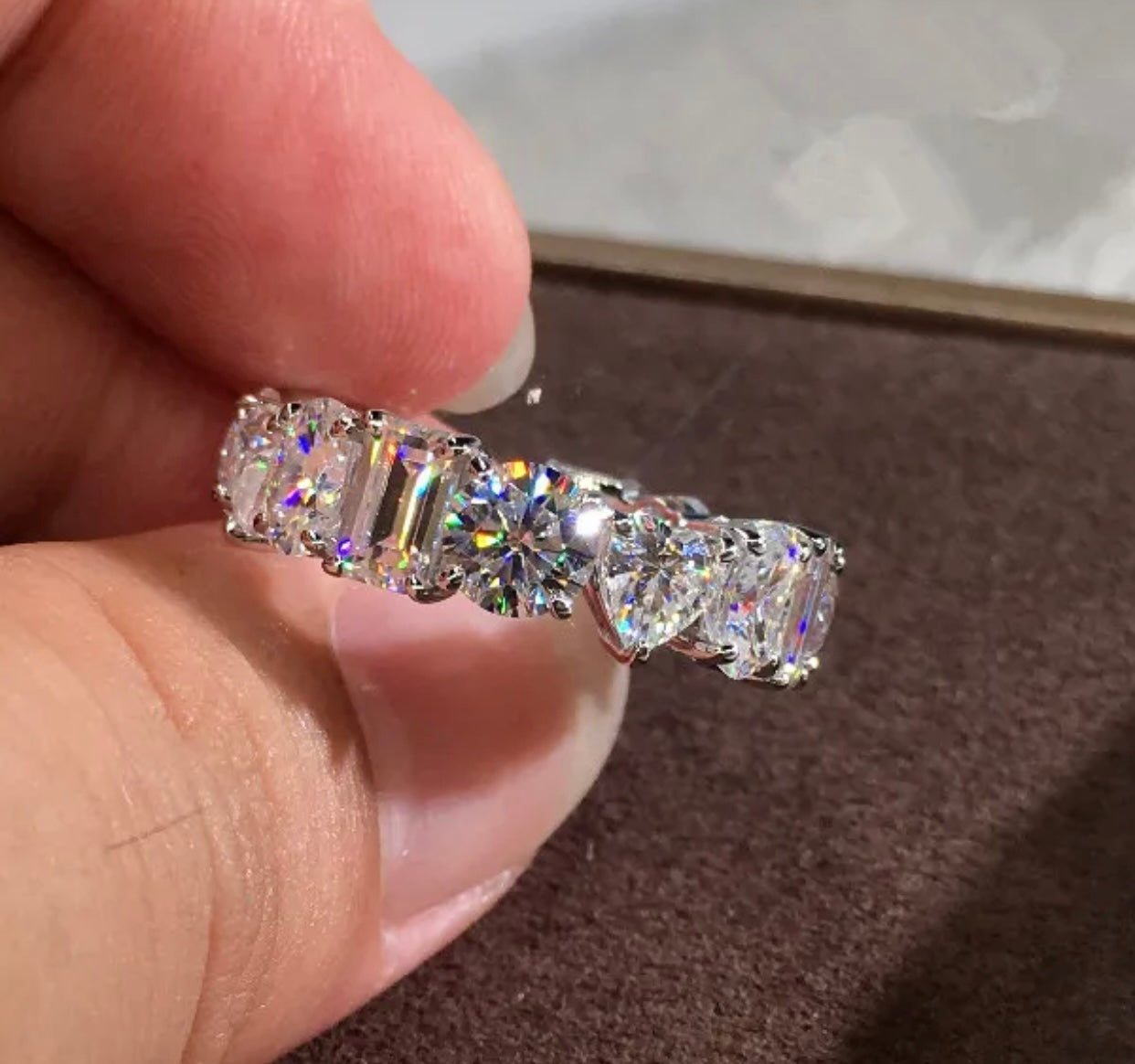 Multi Shape Band Ring