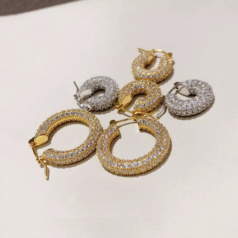 Bubble Cubic Earrings