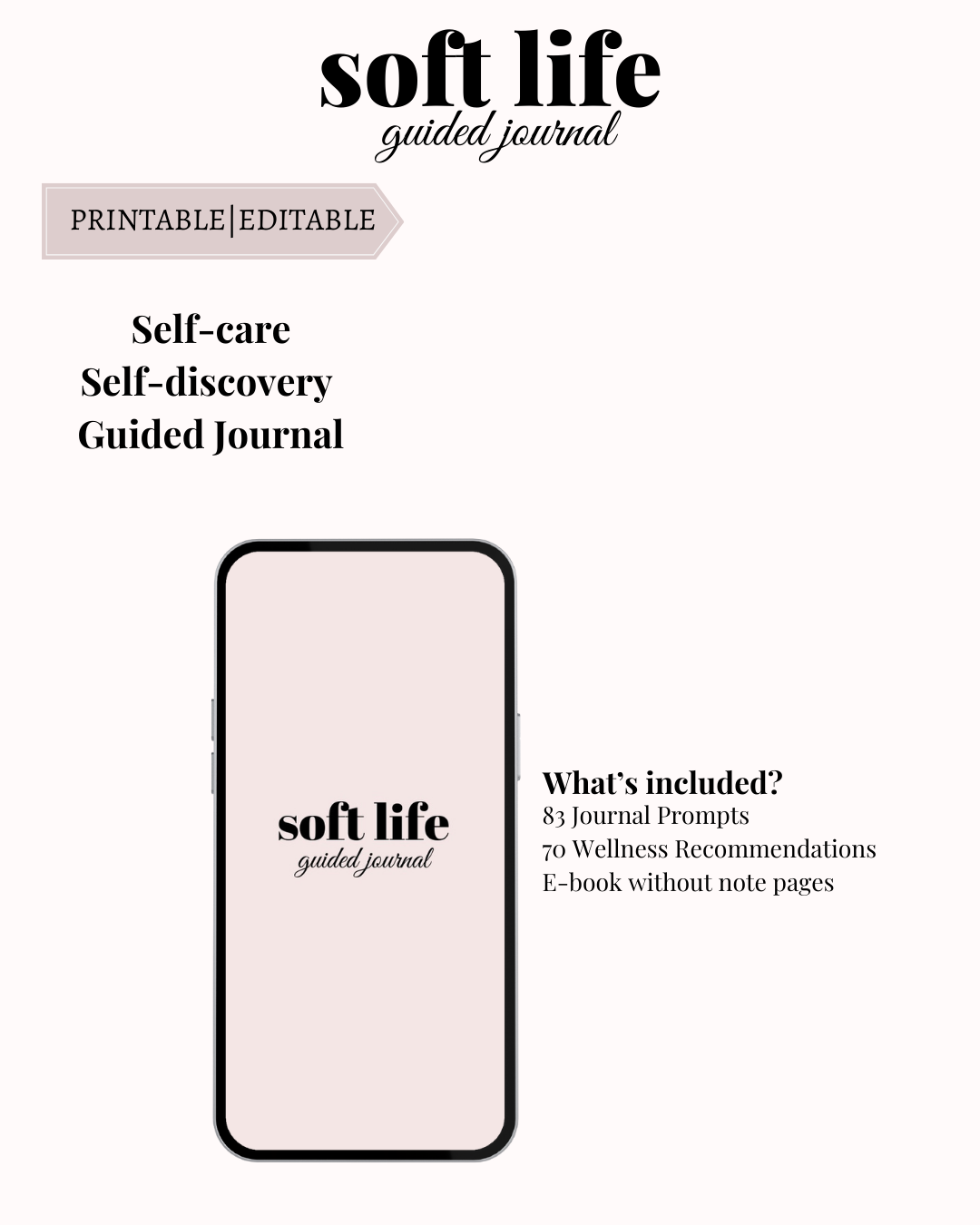 Soft Life Guided Journal